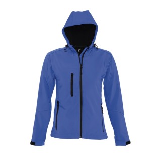 Chaqueta softshell mujer con capucha personalizada